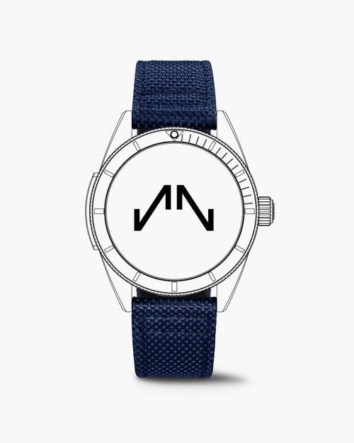 Blue Nordura Fabric Adventure 22mm