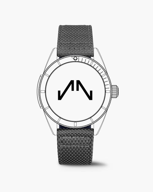 Grey Nordura Fabric Adventure 22mm