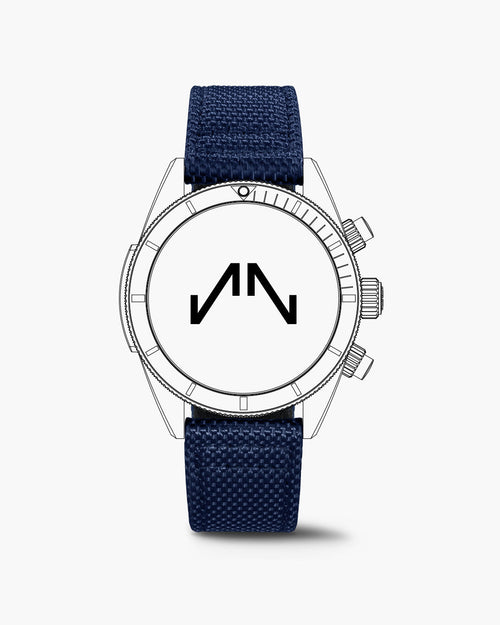 Blue Nordura Fabric Adventure 22mm