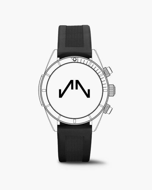 Black Rubber Adventure 20mm